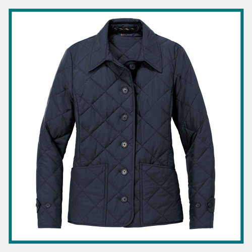 Brooks Brothers Quilted Jacket Custom Embroidery
